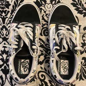Foral vans sneakers